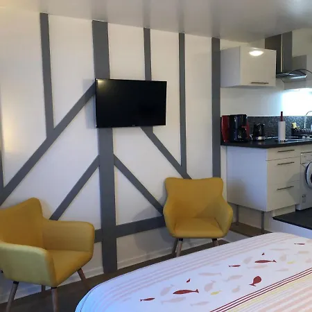 Au Petit Port De - Studio Avec Vue Mer Apartmán Deauville